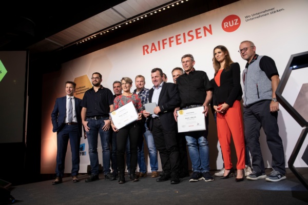 Raiffeisen Unternehmerpreis Ostschweiz 2019