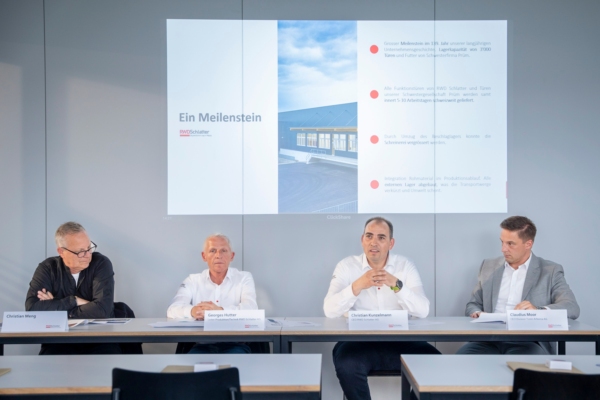 Neue Lager- und Logistikhalle RWD Schlatter 2023