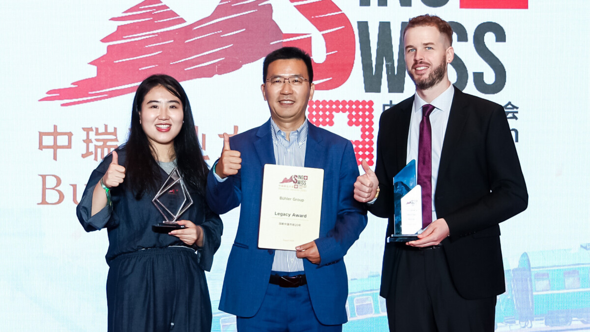 Bühler gewinnt bei den China–Switzerland Business Awards