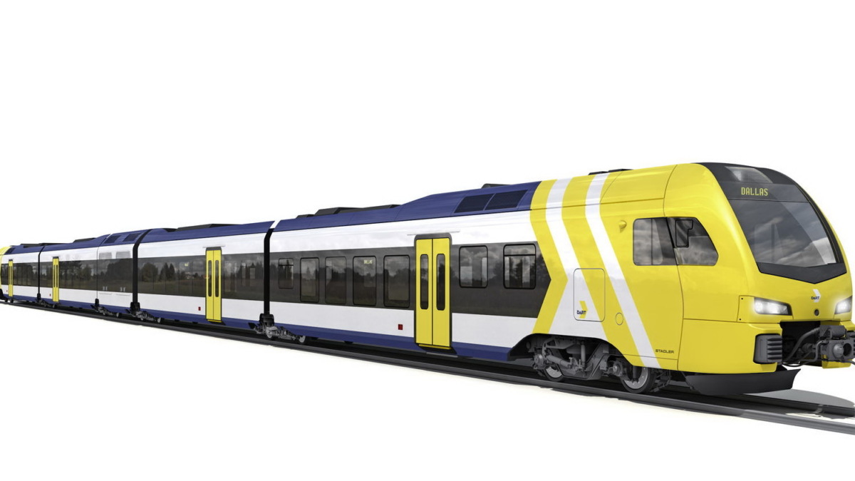 Stadler gewinnt Vertrag für acht FLIRT für Texas