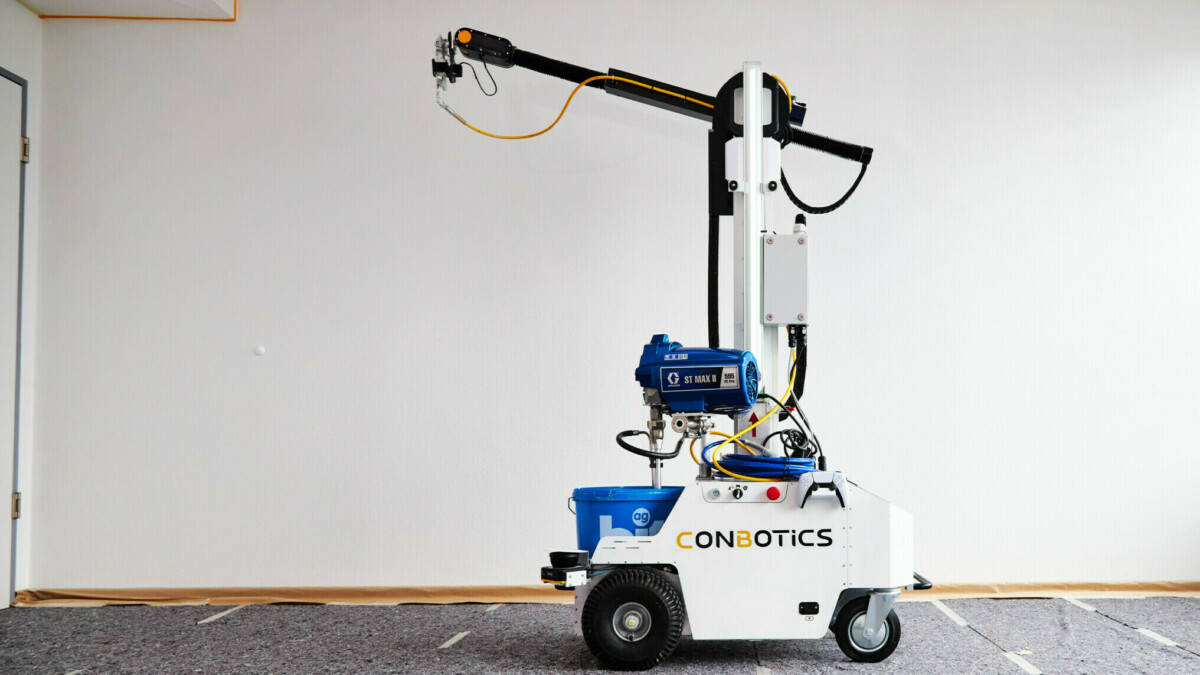 Gebrüder Hanimann AG setzt Maler-Roboter ein