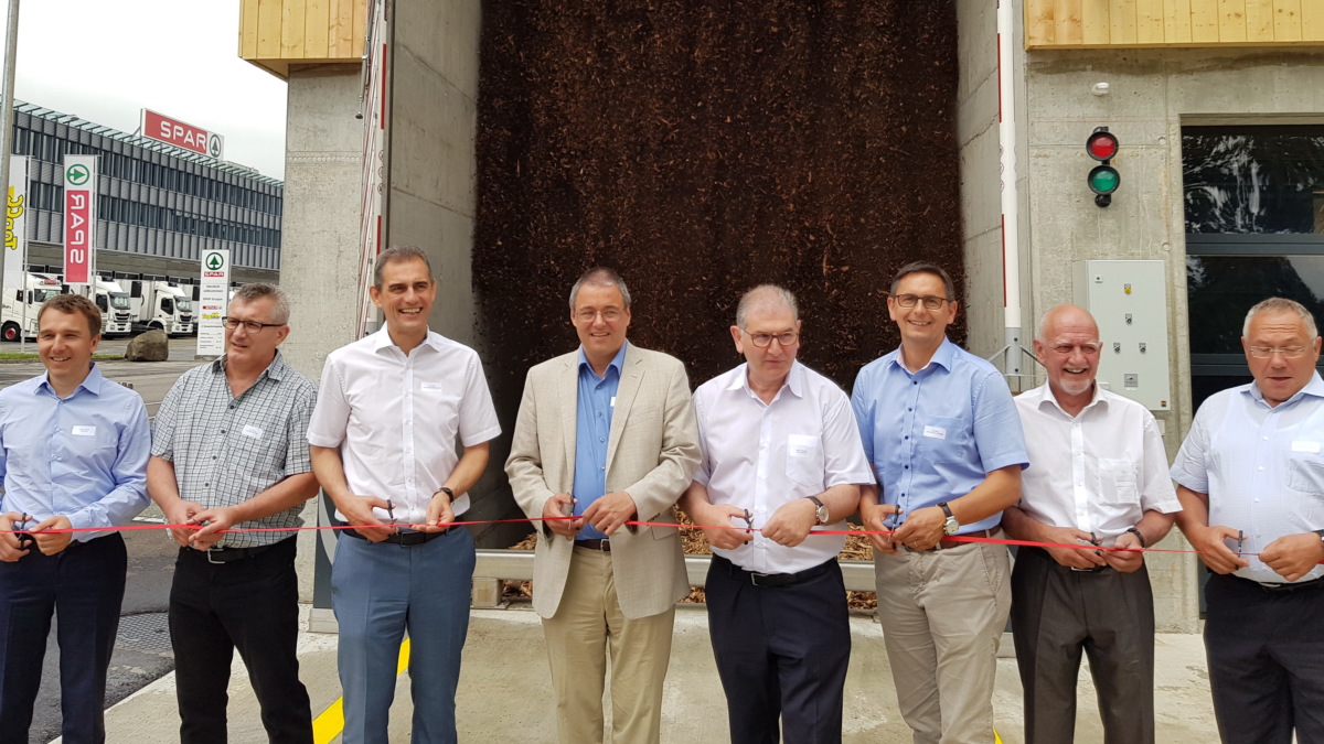 Neue Schnitzelheizung in Gossau eingeweiht