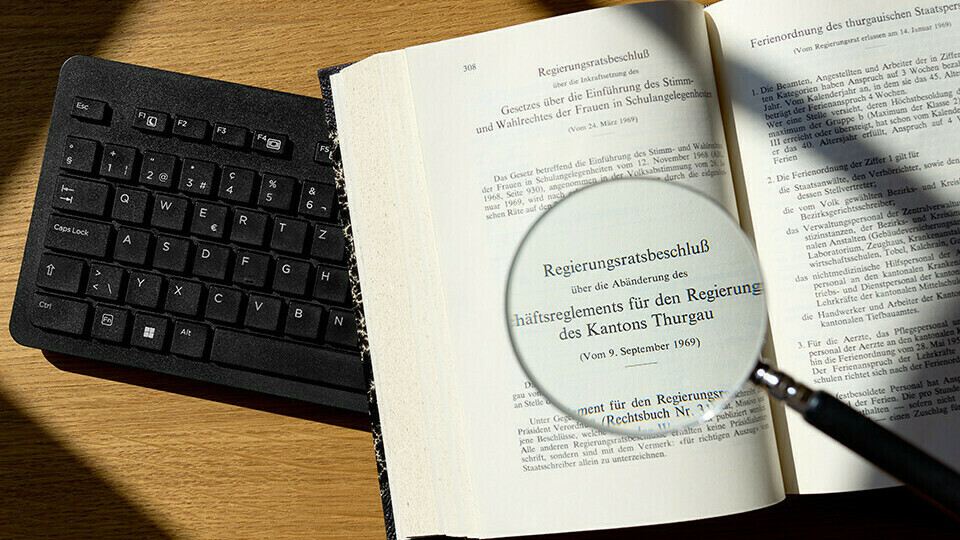 200 Jahre Thurgauer Gesetzgebung online