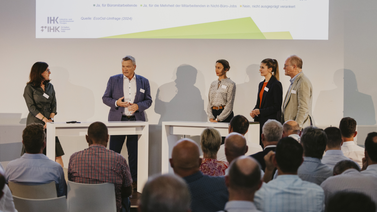 EcoOst Arena 2024: Neue Arbeitswelten bedingen neue Fähigkeiten