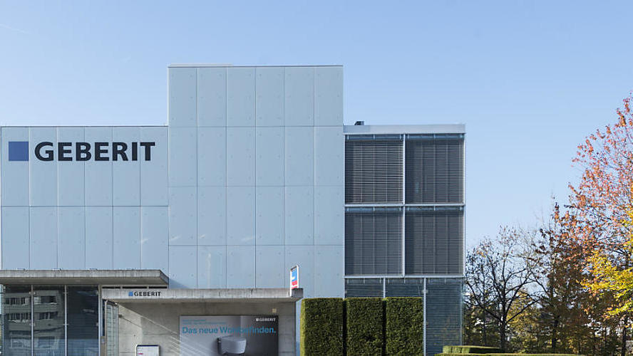 Geberit steigert Umsatz kräftig