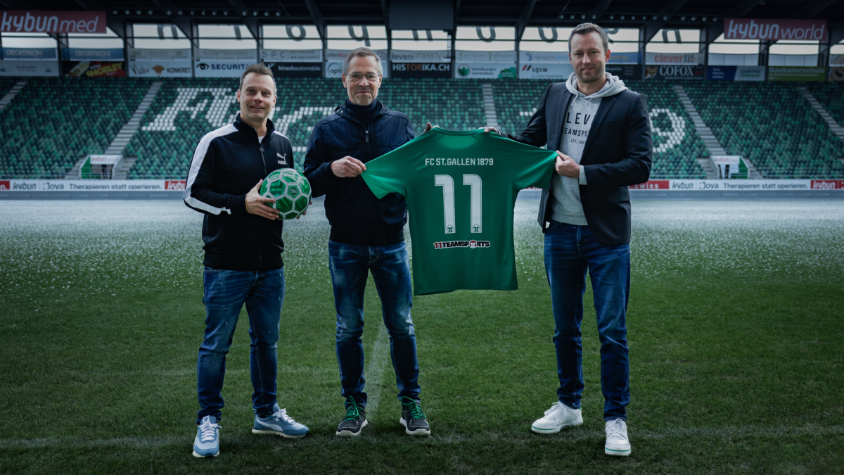 11teamsports und Puma werden neue Ausrüster-Partner des FCSG