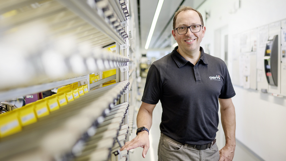 Thomas Bossard, Co-CEO der Oertli Instrumente AG aus Berneck