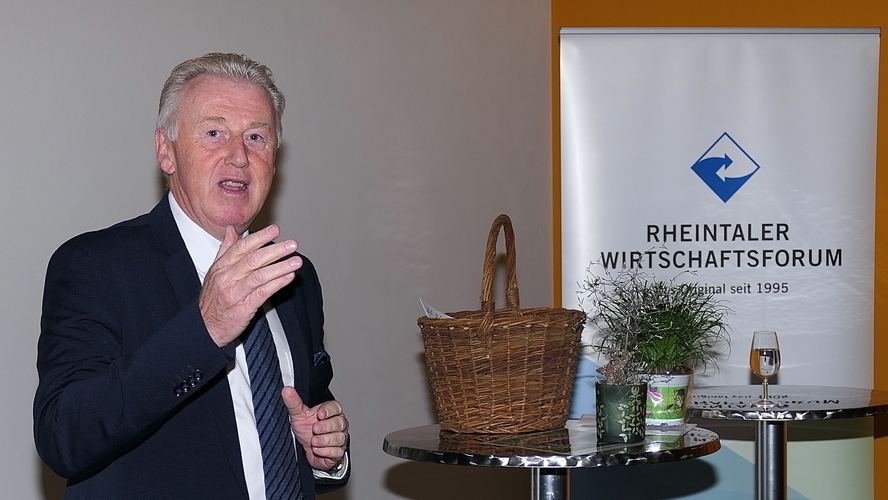 Reinhard Frei vom Rheintaler Wirtschaftsforum: «Die Gustav Spiess AG ist Botschafterin im unternehmerischen Handeln im Rheintal und weit darüber hinaus»