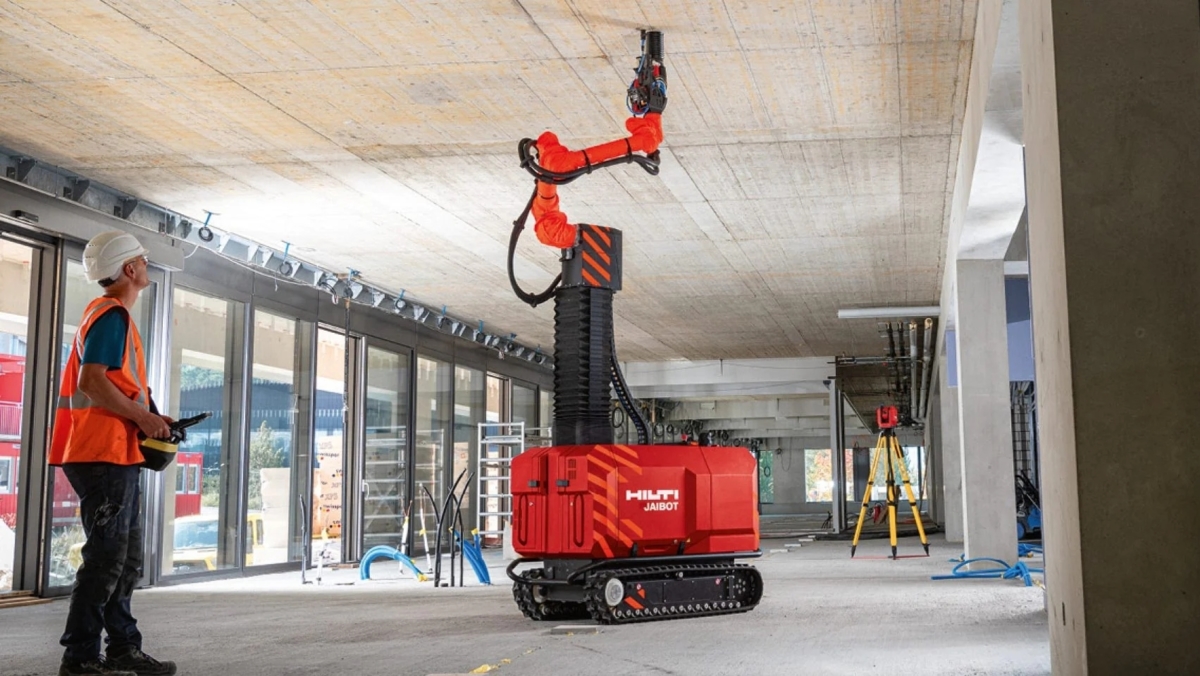 Hilti bringt neue Bohrroboter-Generation auf den Markt