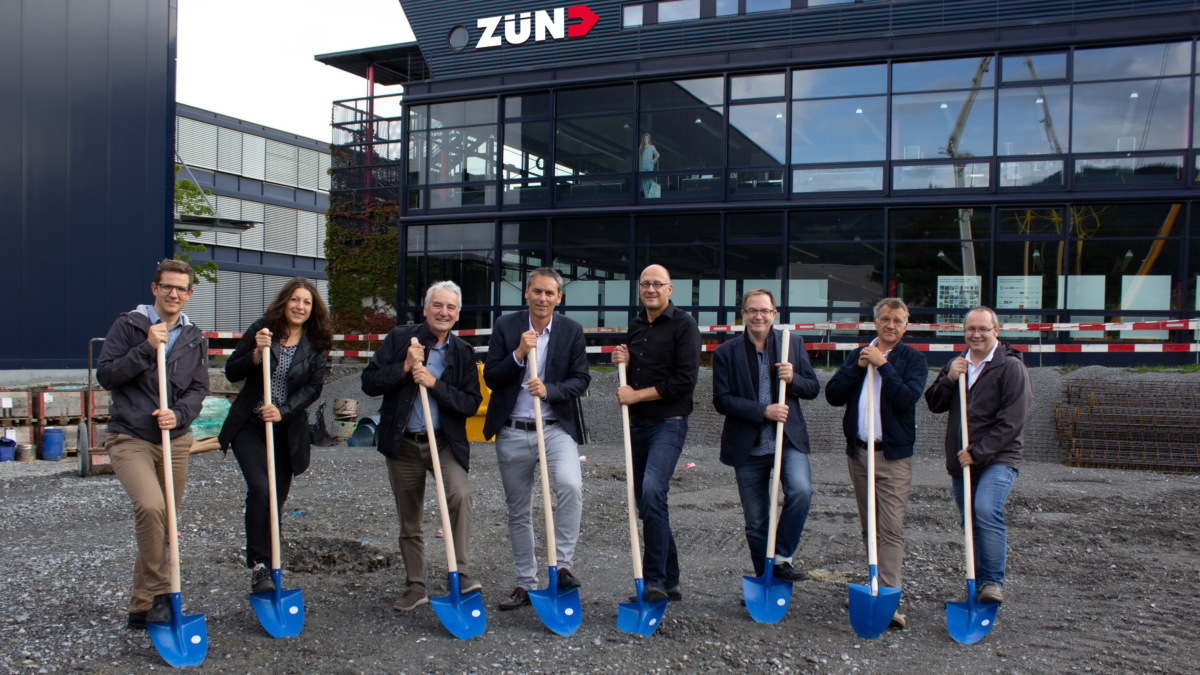 Zünd investiert in Erweiterungsbau