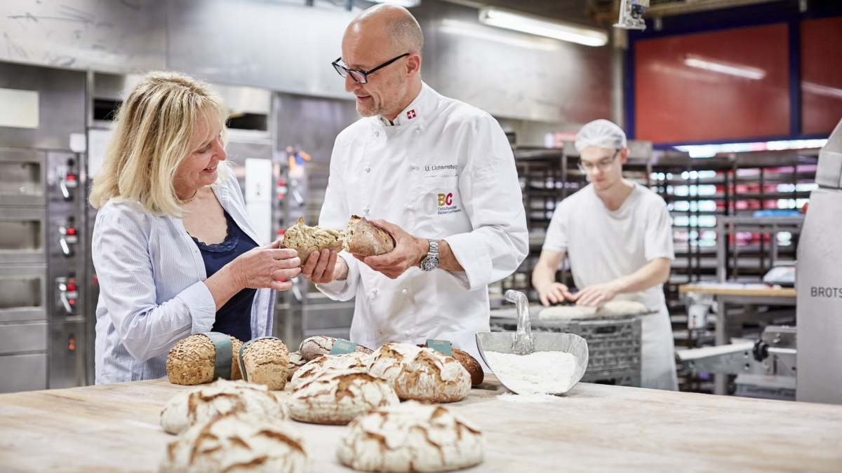 Marktaufbau fürs «Irma-Brot»