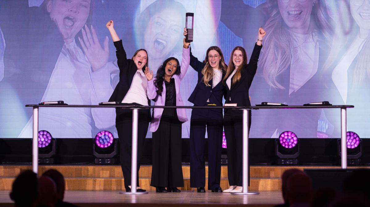 Den Award für Managementkonzeption holte sich das Team «Flawa iQ»