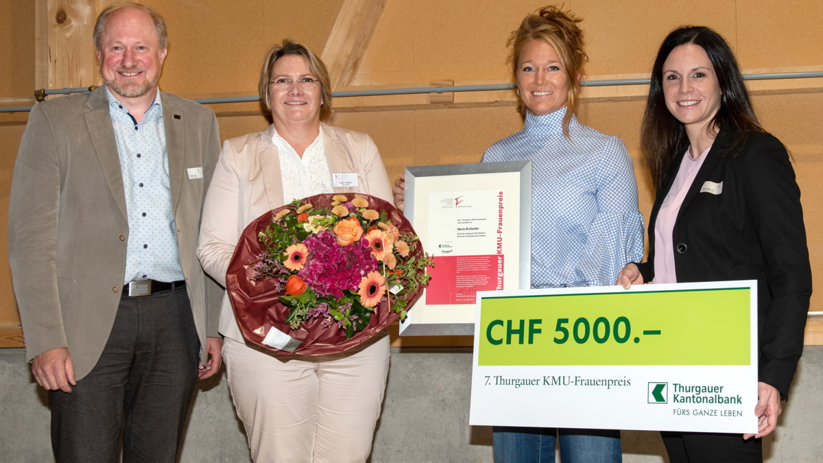 Brühwiler ist Thurgauer KMU-Frau des Jahres