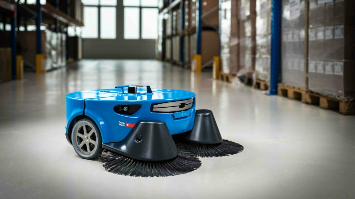Industrie-Putzroboter mit sauberer Wachstumskurve