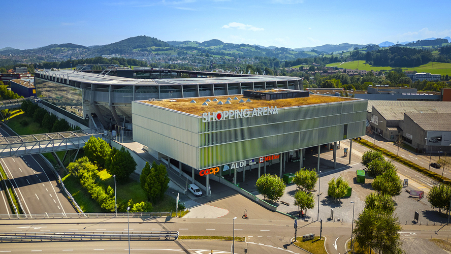 Shopping Arena mit Umsatzrekord