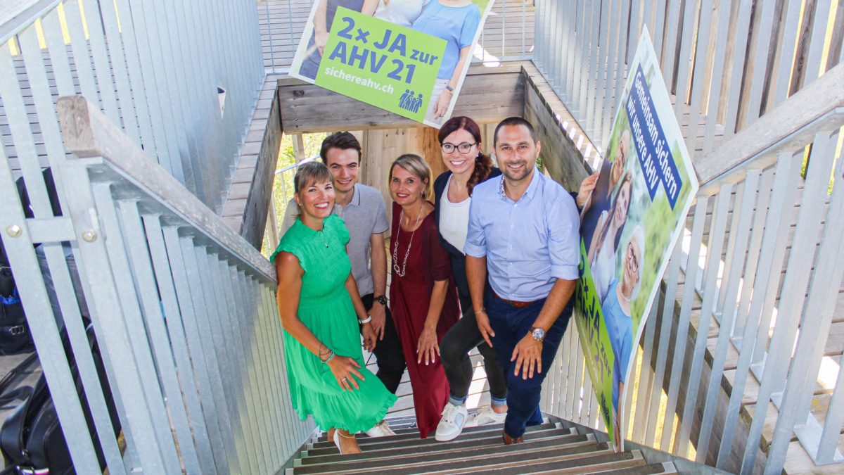 «Gemeinsam und mit Weitblick die AHV retten»