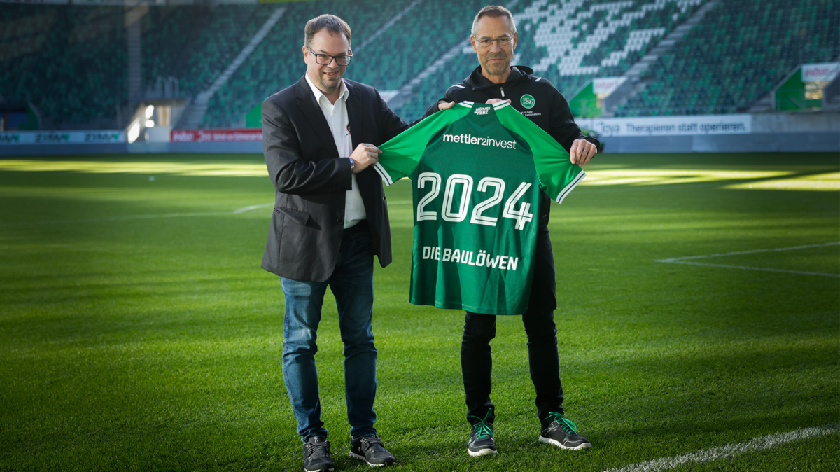 «Baulöwen» werden FCSG-U18-Hosensponsor