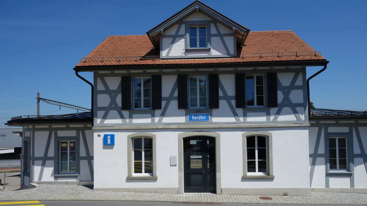 Appenzeller Bahnen schliessen Verkauf in Heiden