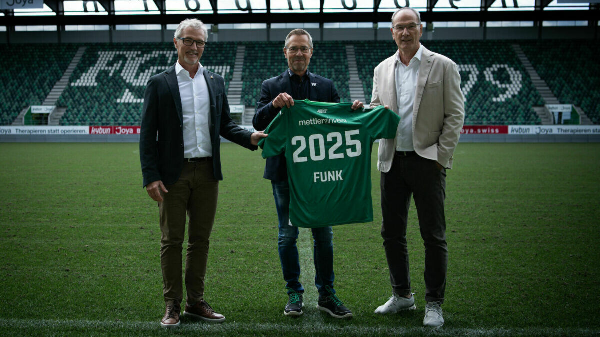 Funk-Gruppe wird FCSG-Gold Sponsorin