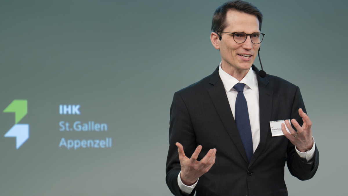 SNB-Vizepräsident Martin Schlegel: «Kernaufgabe der SNB ist und bleibt die Preisstabilität.»