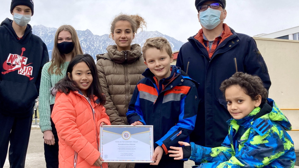 International School Rheintal in den Top Ten der Schweiz