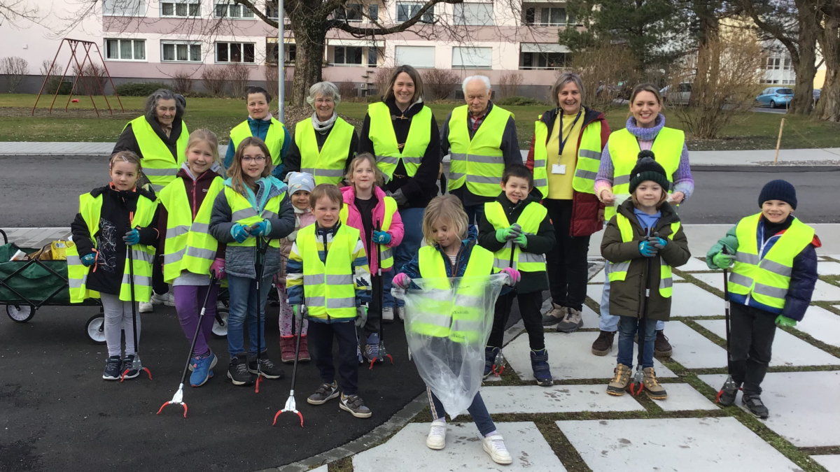 International School Rheintal erhält No-Littering Label