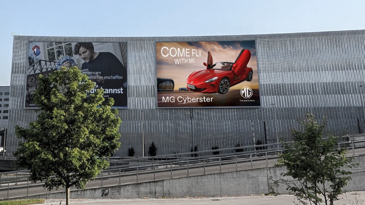 Ammarkt bringt den MG Cyberster in die Schweiz