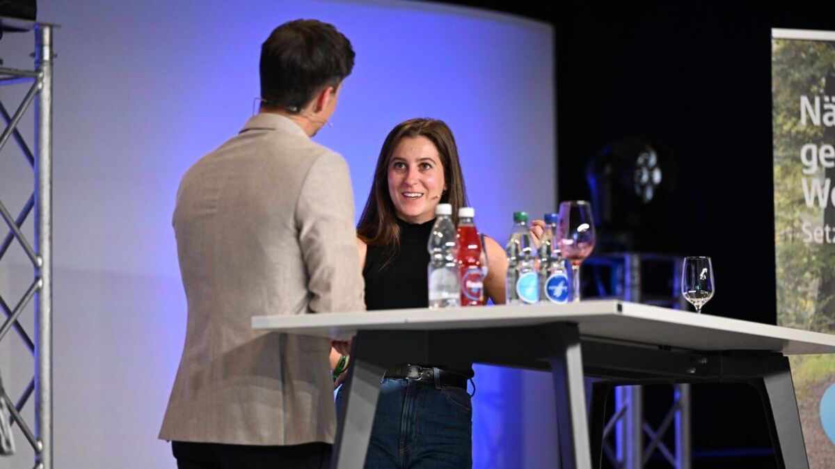 Tobias Müller und Léa Miggiano