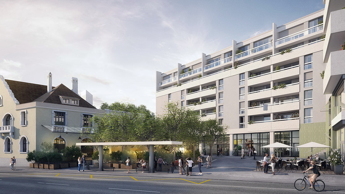 Das neue Löwengarten-Quartier wächst