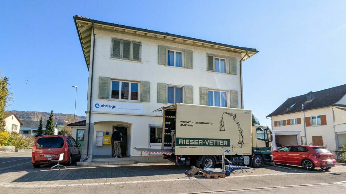 Chrisign bezieht neue Räumlichkeiten