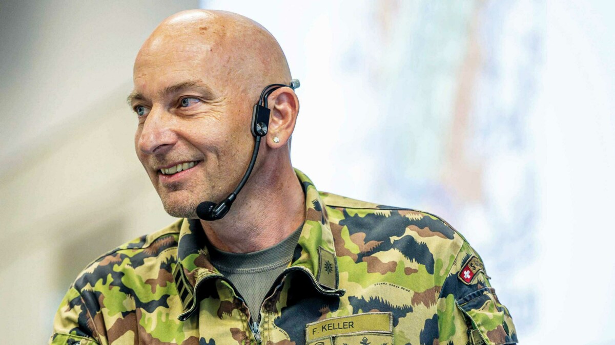 Der Frauenfelder Waffenplatz-Kommandant Oberst i Gst Felix Keller freut sich über die gelebte Balance zwischen Militär und Bevölkerung