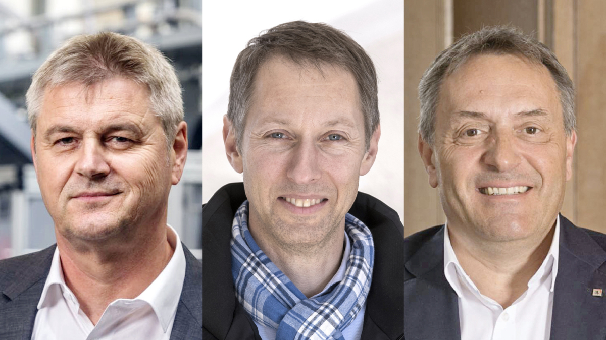 Urs Alder, Markus Walt, Daniel Lehmann