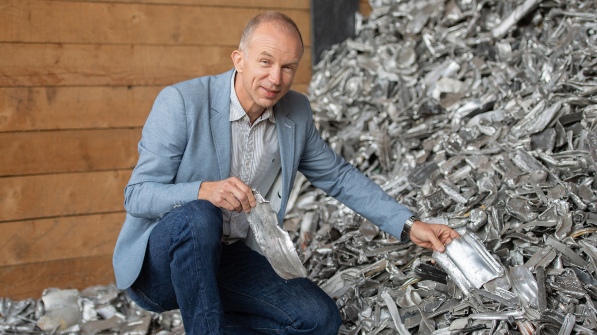 Forscher Michel Haller: «Aluminium ist genau der Energiespeicher, den wir suchen.»