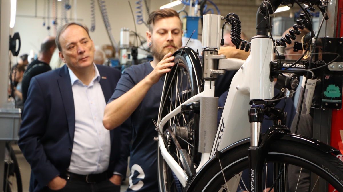 Menschen aufs Velo bringen