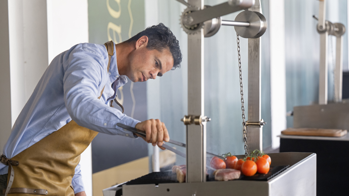 Applaus, Applaus für den Grillchef!