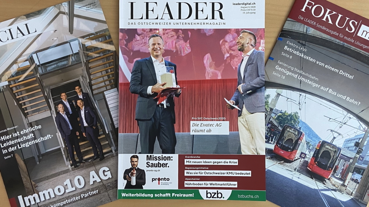 Der August-LEADER kommt