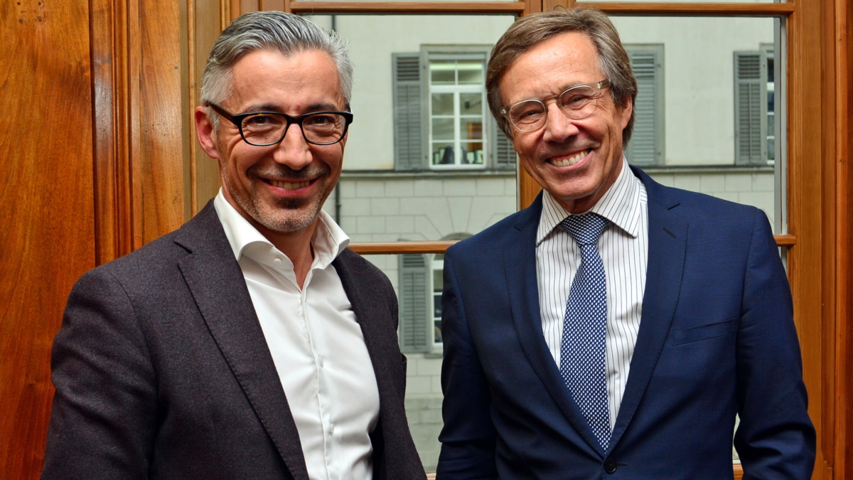 Stabübergabe bei der IHK