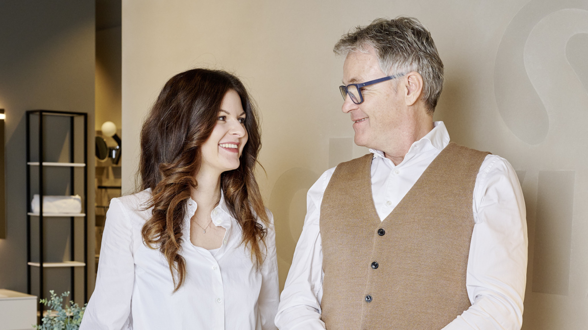 Selina Wüthrich und Markus Beeli