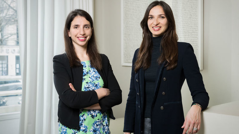 Das Gründerinnen-Duo von Revaia (zuvor Gaia Capital Partners) Alice Albizzati und Elina Berrebi investiert in Frontify