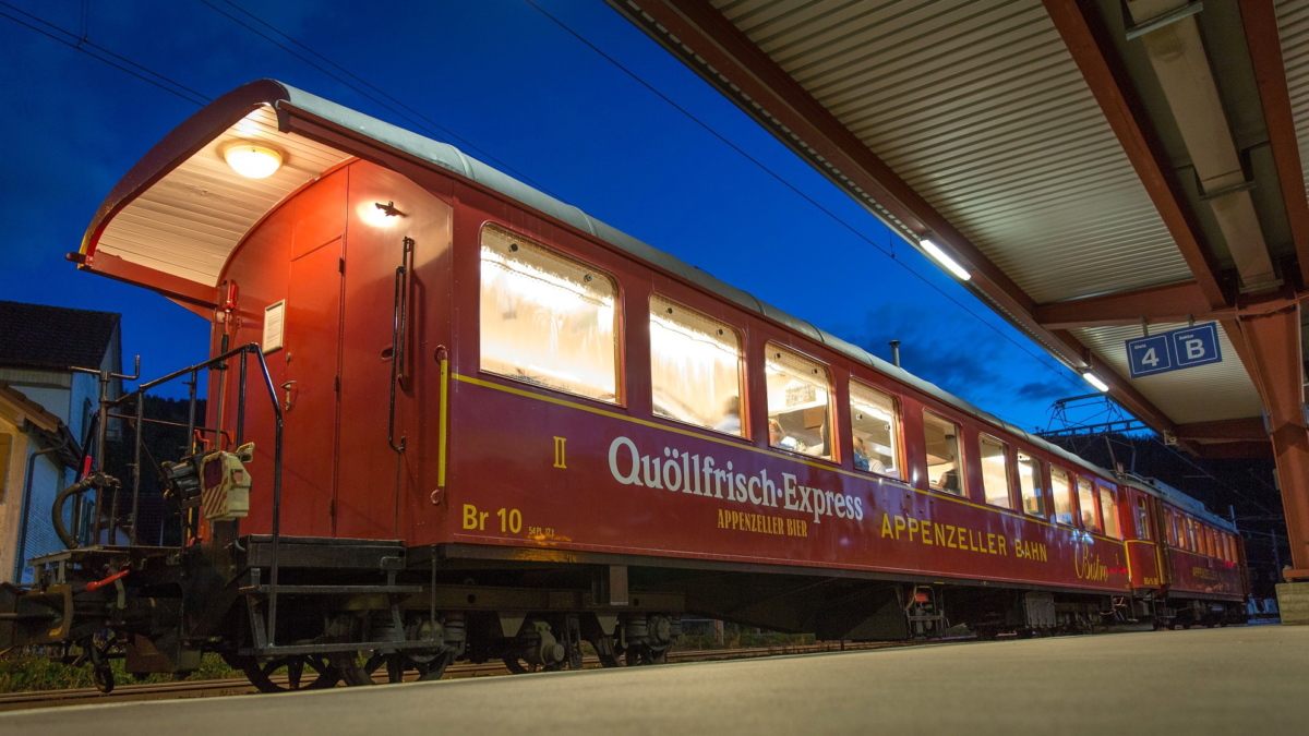 Mit den Appenzeller Bahnen durch die Adventszeit