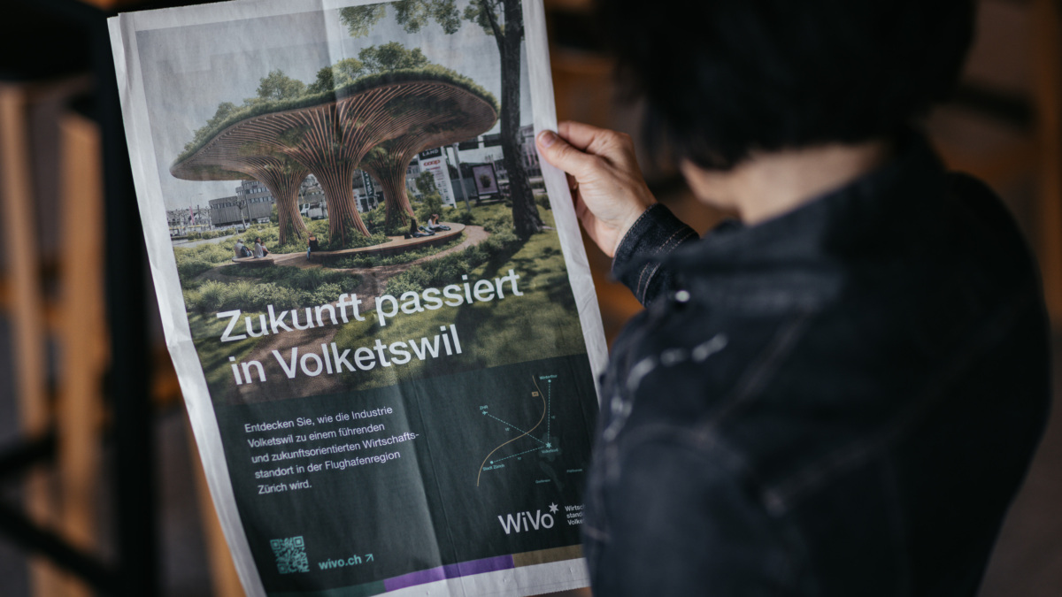 PACE und TKF entwickeln Standortmarke für Volketswil