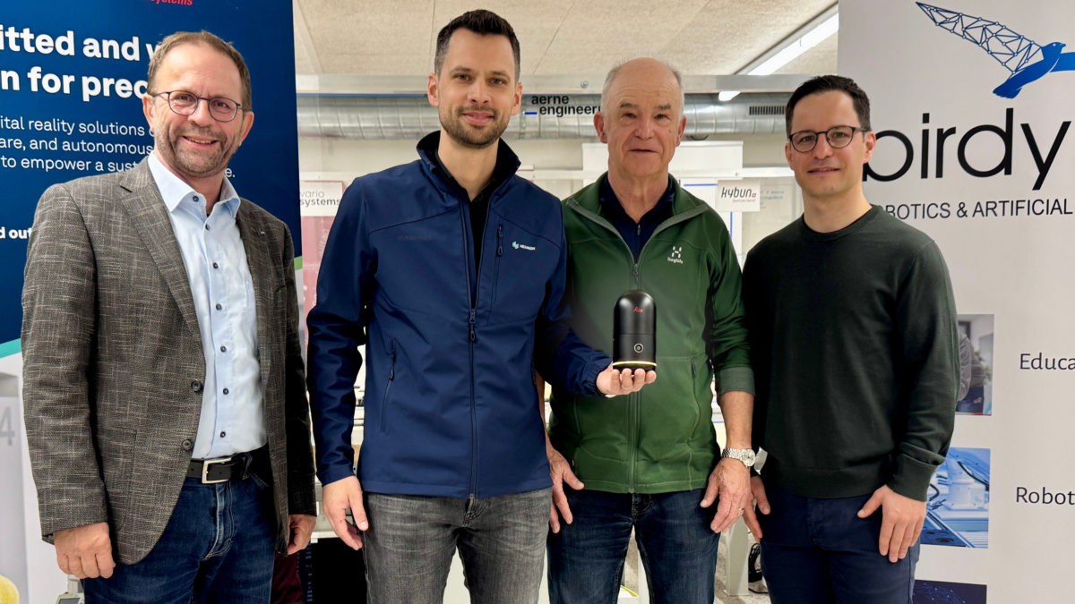 Leica Geosystems unterstützt RoboTech Lab in Arbon