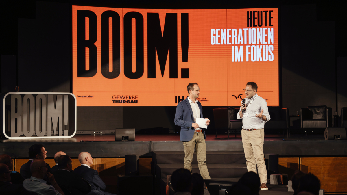 Gelungene Premiere von «BOOM! Der Thurgauer Wirtschaftstag»