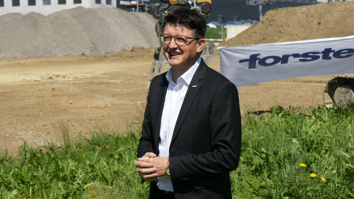 Forster-CEO Willi Lüchinger