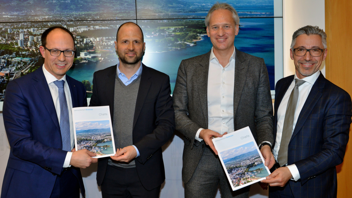 Charta legt Grundstein für Metropolitanraum Bodensee