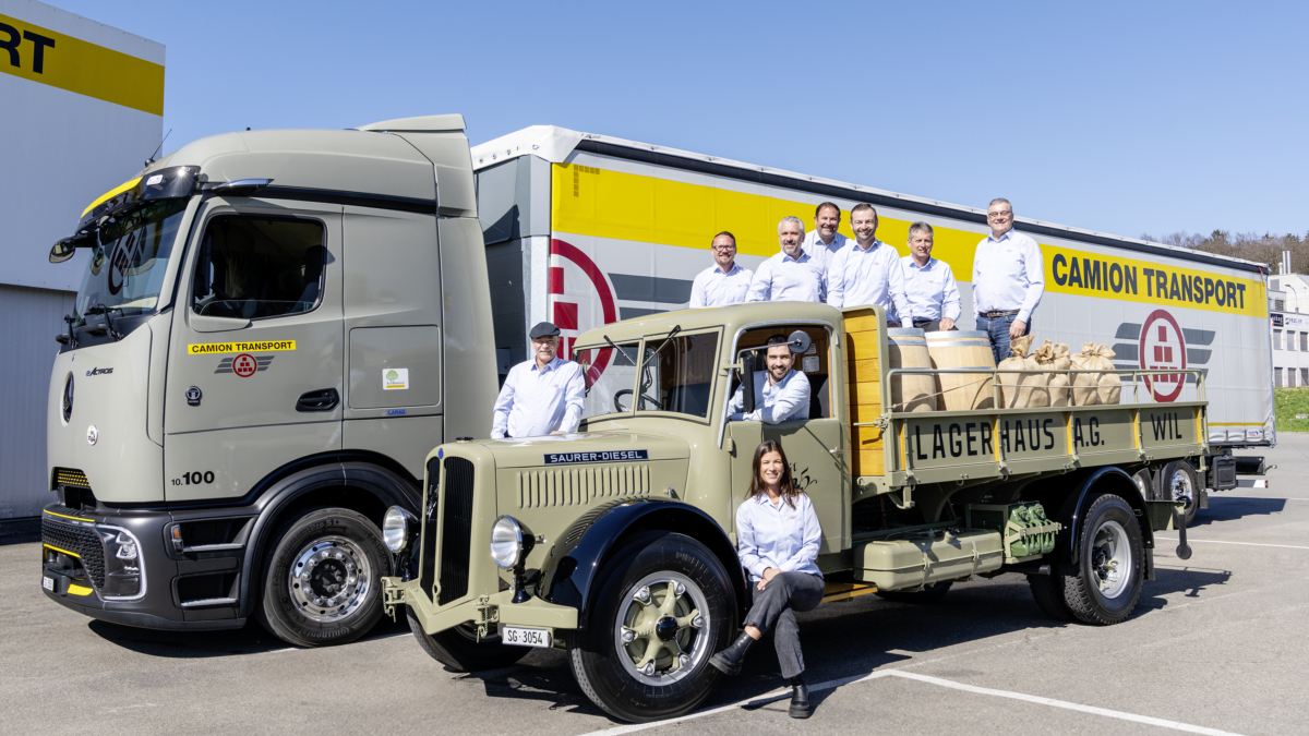 Camion Transport feiert 100-Jahre-Jubiläum