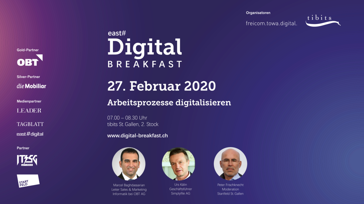 Digital Breakfast wird zum east#digital-Breakfast
