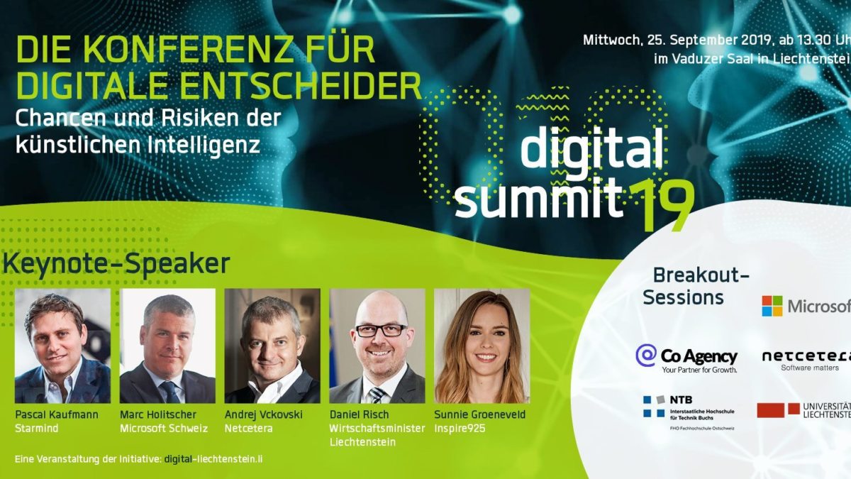 Gewinnen Sie zwei Tickets für den Digital Summit Liechtenstein