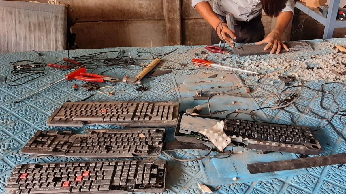 Nachhaltige Elektroschrott-Verarbeitung in Indien mit St.Galler Hilfe