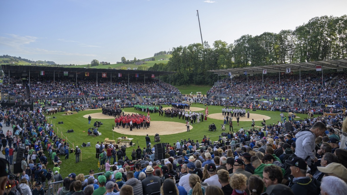 Eidgenössisches Jubiläumsschwingfest verzeichnet Gewinn